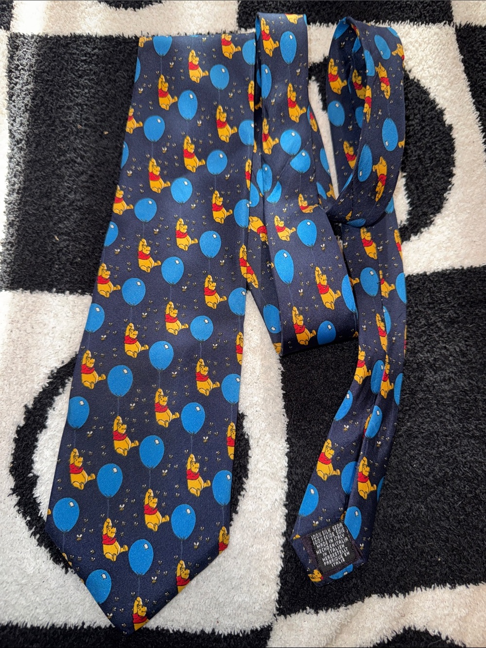Vintage Disney Silk Winnie the Pooh Tie